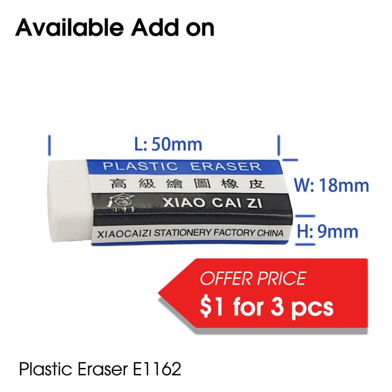 3x Hi-Polymer Eraser ER8261